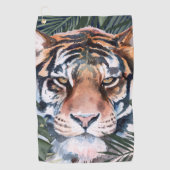 Oerwoud Cat - Tiger Golfhanddoek (Voorkant)