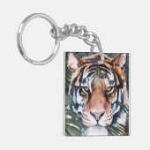 Oerwoud Cat - Tiger Sleutelhanger (Voorkant Links)