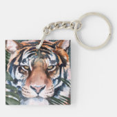 Oerwoud Cat - Tiger Sleutelhanger (Achterkant)