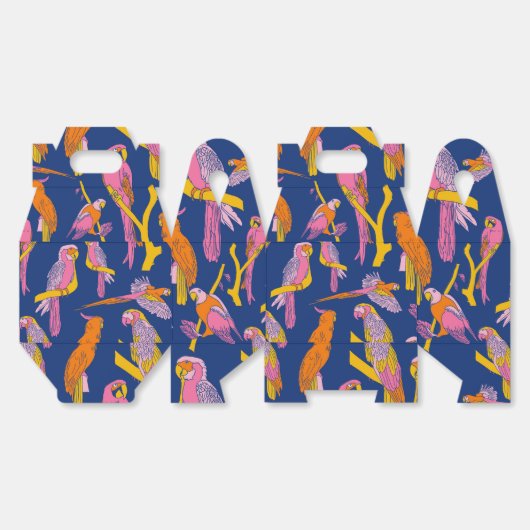 Oerwoud Chatter Bedankdoosjes (Ongevouwen)