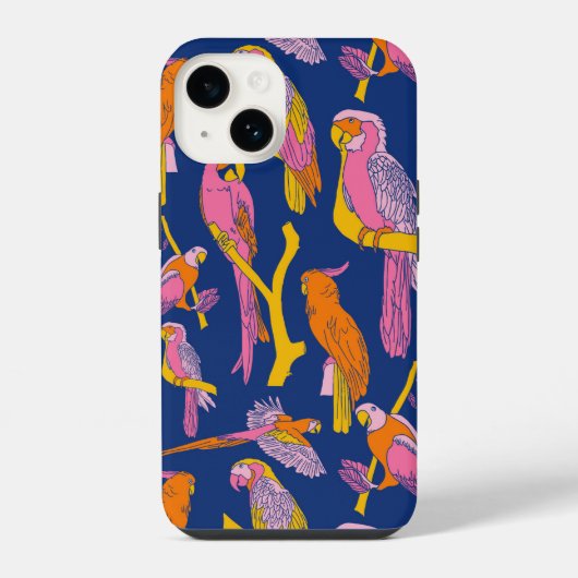 Oerwoud Chatter iPhone Hoesje (Achterkant)