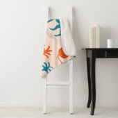 Oerwoud Cheetah: Funky Tropical Pattern. Sherpa Deken (In situ)