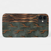  Oerwoud Chic Tiger Giraffe Case-Mate iPhone Case (Achterkant (horizontaal))