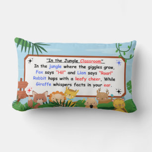 Oerwoud Classroom Giggles - Kinder Kussen