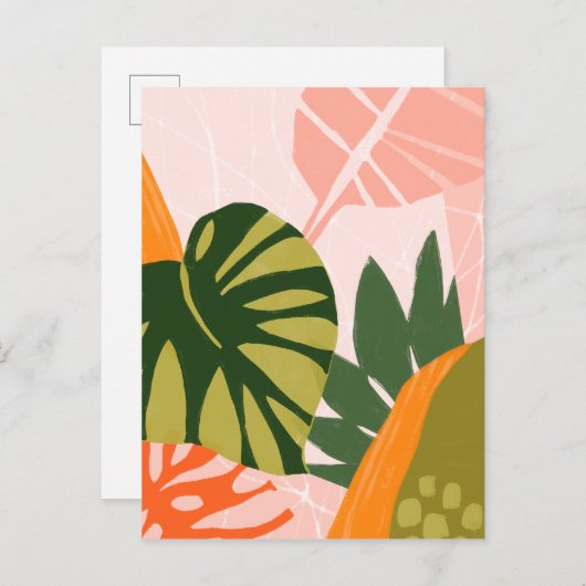 Oerwoud Collage I Briefkaart (Voorkant / Achterkant)