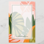 Oerwoud Collage I Briefpapier (Voorkant)