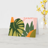 Oerwoud collage I Kaart (Gele Bloem)