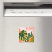 Oerwoud Collage I Magneet (Insitu (Vaatwasser))