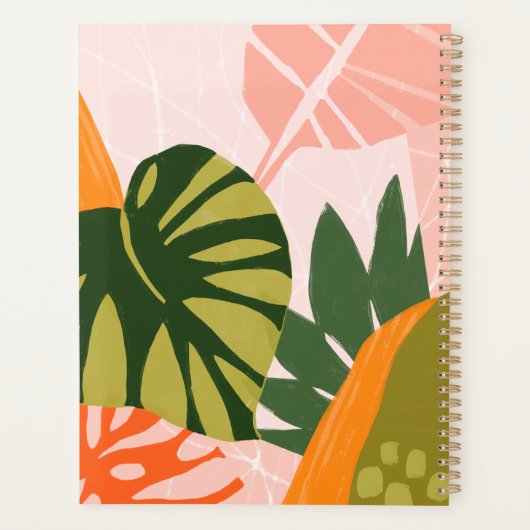 Oerwoud Collage I Planner (Achterkant)