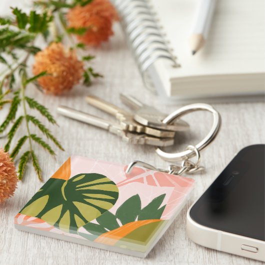 Oerwoud Collage I Sleutelhanger (Voorkant Rechts)