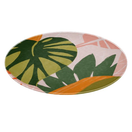 Oerwoud Collage I Snijplank (Hoek)