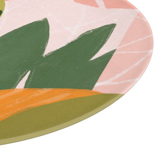 Oerwoud Collage I Snijplank (Hoek)