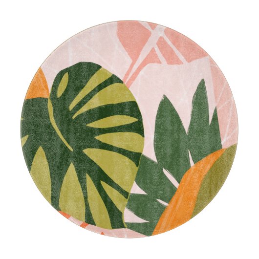 Oerwoud Collage I Snijplank (Voorkant)