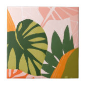 Oerwoud Collage I Tegeltje (Voorkant)