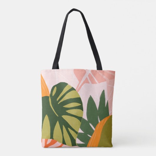 Oerwoud Collage I Tote Bag (Achterkant)