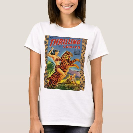 Oerwoud Comic Hoesje T-shirt (Voorkant)