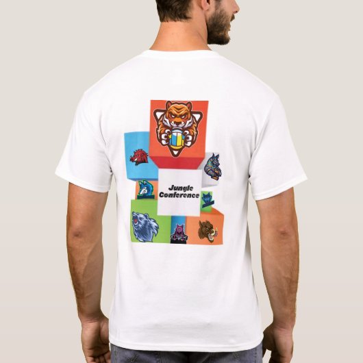Oerwoud Conferentie T-shirt ontwerp (Achterkant)