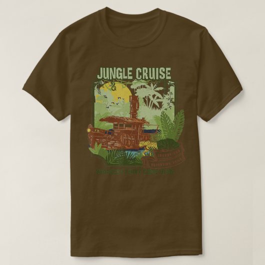 Oerwoud cruise Je hebt een rondleiding nodig. T-shirt (Design voorkant)