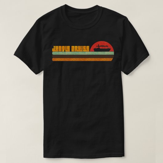 Oerwoud Cruise surf 1970 T-shirt (Design voorkant)