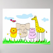 Oerwoud Cubs - Friends Forever Poster (Voorkant)
