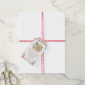 Oerwoud Dier Baby shower Verjaardag Dank u Favor Cadeaulabel (Met Touw)