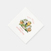 Oerwoud dieren 2 Wilde 2e verjaardag Servet (Hoek)