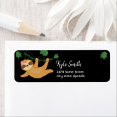 Oerwoud Dieren Aangepaste Adresetiketten Etiket (Insitu)