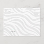 Oerwoud dieren baby shower dank u briefkaart (Achterkant)