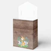 Oerwoud Dieren Baby shower Favor Box Bedankdoosjes (Geopend)