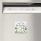 Oerwoud Dieren Baby shower Favor Magnet (Insitu (Vaatwasser))