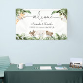 Oerwoud Dieren Baby shower rijden door Welkom Spandoek (Beurs)