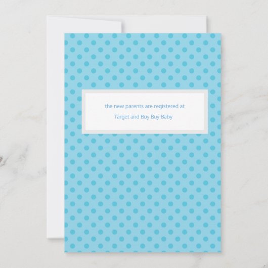 Oerwoud Dieren Baby shower Uitnodigen Kaart (Achterkant)