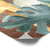 Oerwoud Dieren Baby shower Welkom Poster (Hoek)