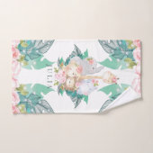 Oerwoud Dieren Cadeau voor Meisjes Bad Handdoek (Handdoek)