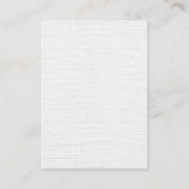 Oerwoud Dieren Douche Luier Raffle Ticket Informatiekaartje (Achterkant)