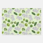 Oerwoud Dieren en Planten Inpakpapier Vel (Voorkant)