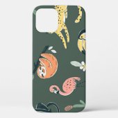 Oerwoud Dieren Flora Fauna Case-Mate iPhone Case (Achterkant)