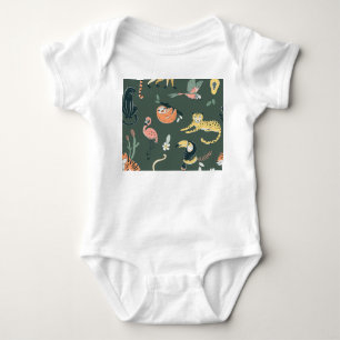 Oerwoud Dieren Flora Fauna Romper