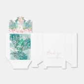 Oerwoud Dieren Girl Birthday Hartelijk dank Bedankdoosjes (Uitgevouwen)