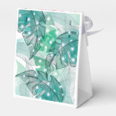 Oerwoud Dieren Girl Birthday Hartelijk dank Bedankdoosjes (Achterkant)