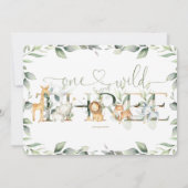 Oerwoud Dieren Greenery Gezamenlijk 1e en 3e verja Kaart (Achterkant)