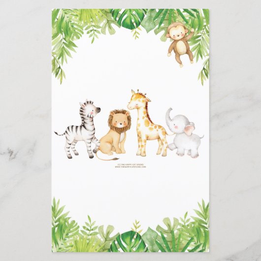 Oerwoud Dieren Greenery Wat zit er in je telefoons (Achterkant)