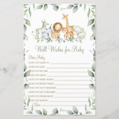 Oerwoud Dieren Greenery wil graag Baby spelen (Voorkant)