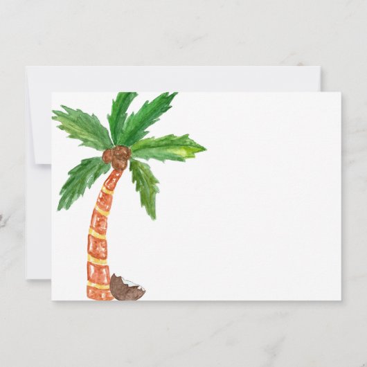 Oerwoud Dieren Kinder briefkaarten (Achterkant)