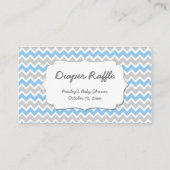 Oerwoud Dieren Luier Raffle Tickets spel Informatiekaartje (Achterkant)