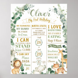 Oerwoud Dieren Mijlstaartsterren Poster