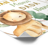 Oerwoud Dieren Mijlstaartsterren Poster (Hoek)