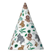 Oerwoud Dieren Party Pet Feesthoedjes (Rechts)