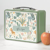 Oerwoud Dieren Pastels Terug naar School Custom Ki (In situ)