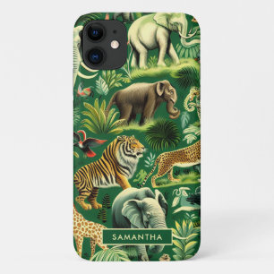  Oerwoud Dieren Patroon Case-Mate iPhone Case